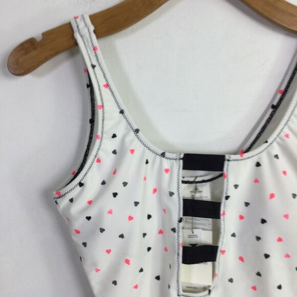 Volcom Womens Heartache One Piece Swimsuit Sleeveless Stretch White Size S NWT - Picture 2 of 16